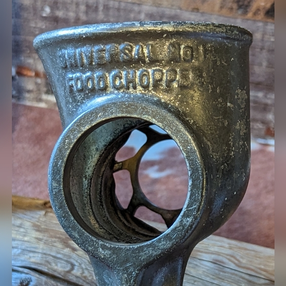 Antique 1899 L F & C New Britain CT Cast Iron Food Chopper Universal 1 - Picture 5 of 13